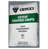 CETCO COARSE CHIPS 50 LB BAG