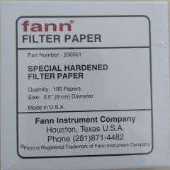 FANN FILTER PAPER API 3.5 in DIA (9CM) 100/BOX