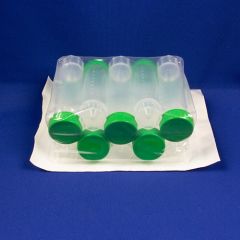 50CC CENTRUFUGE TUBES WITH CAPS - 10 PER PACK