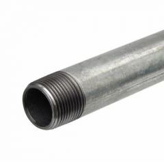 3" x 21' (76.2mm x 6.4m) SCH40 Galvanized Steel Casing - Threaded and Coupled