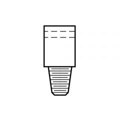 Hollow Stem Drive Cap to Rod Adapter