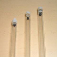Clear Poly Bailer - Weighted  1 1/2" x 36"  c/w VOC Tip & Barb